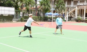 Các VĐV tranh tài tại giải đấu