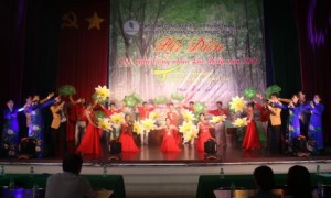 Một tiết mục tham gia hội diễn